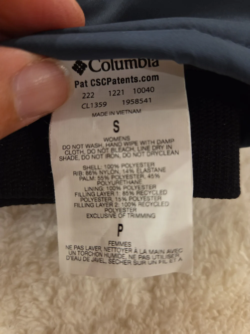 Columbia new tags